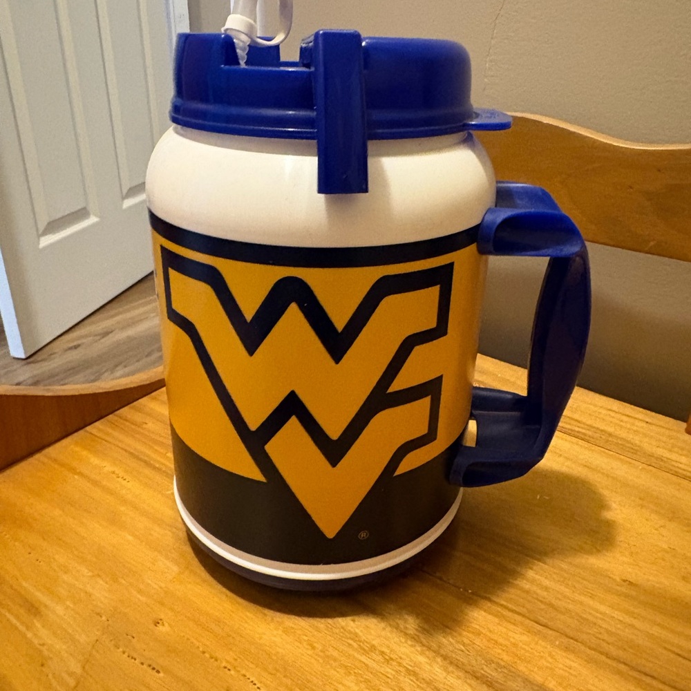 WVU West Virginia University Insulated Beverage Jug